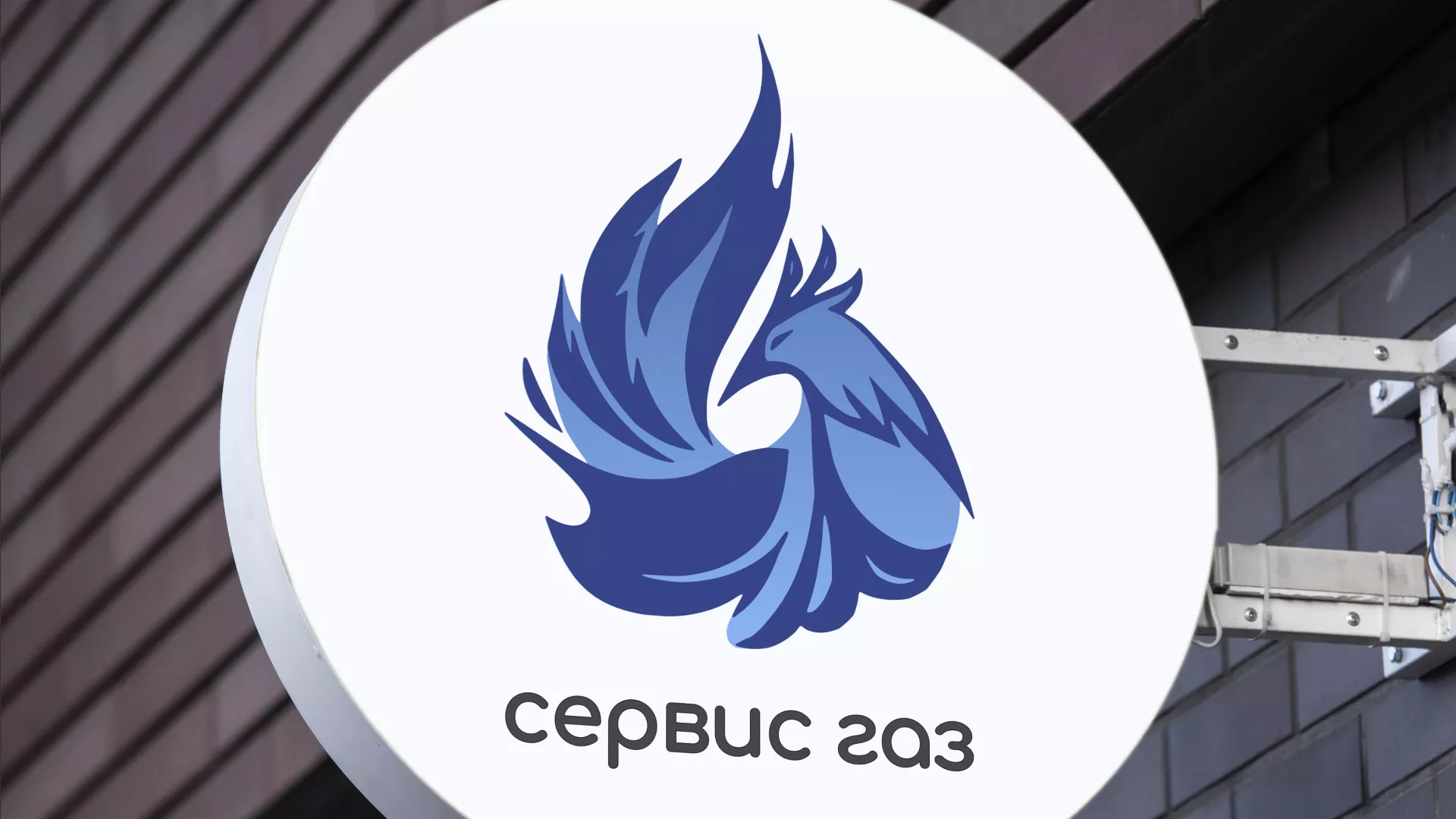 Создание логотипа «Сервис газ» в Всеволожске